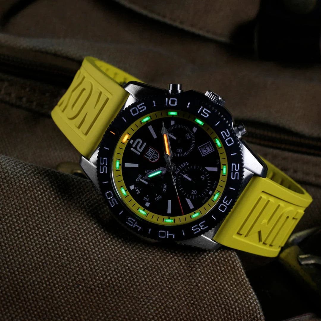 Pacific Diver Chrono - Yellow by Luminox | Time Keeper.