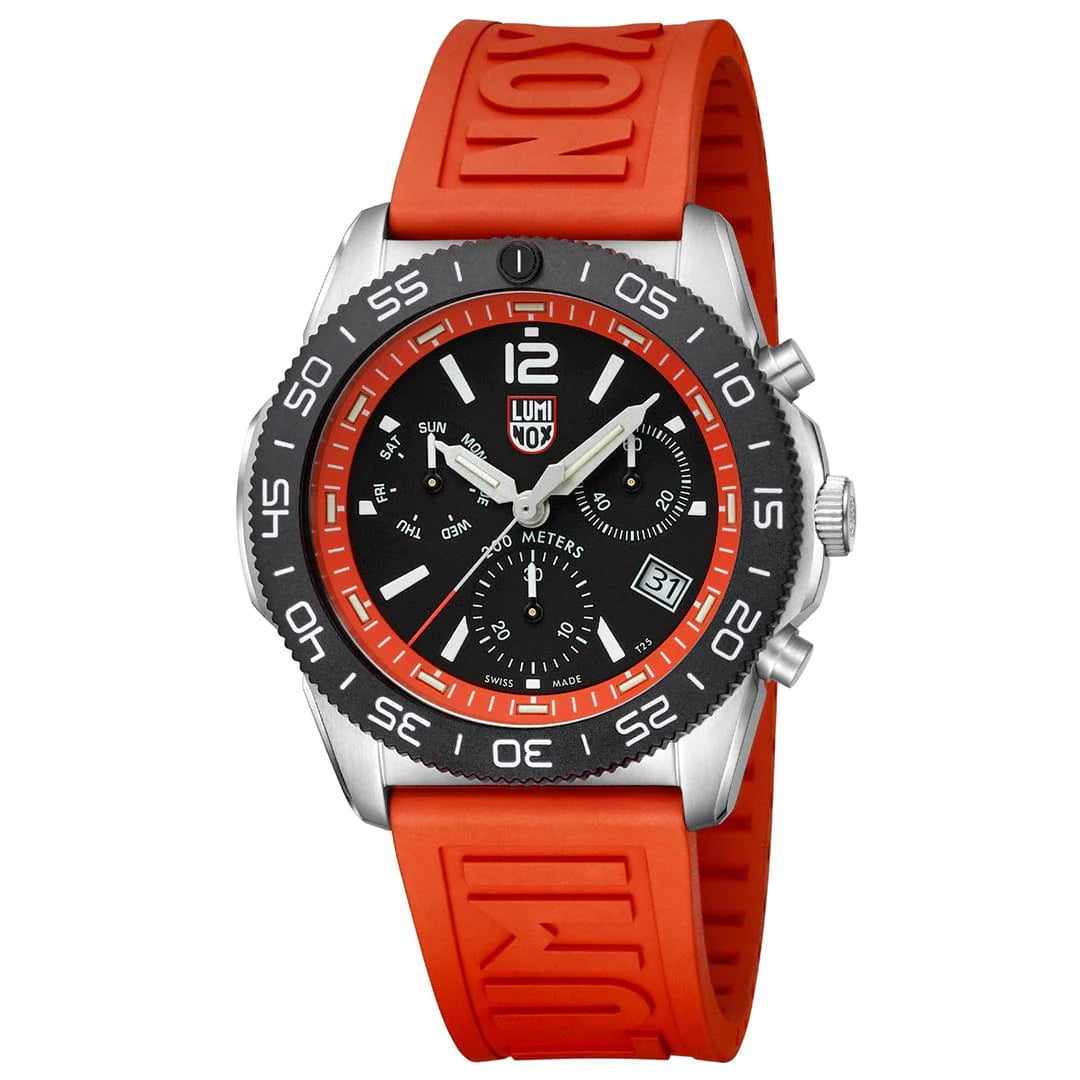 Pacific Diver Chrono - Orange by Luminox | Time Keeper.