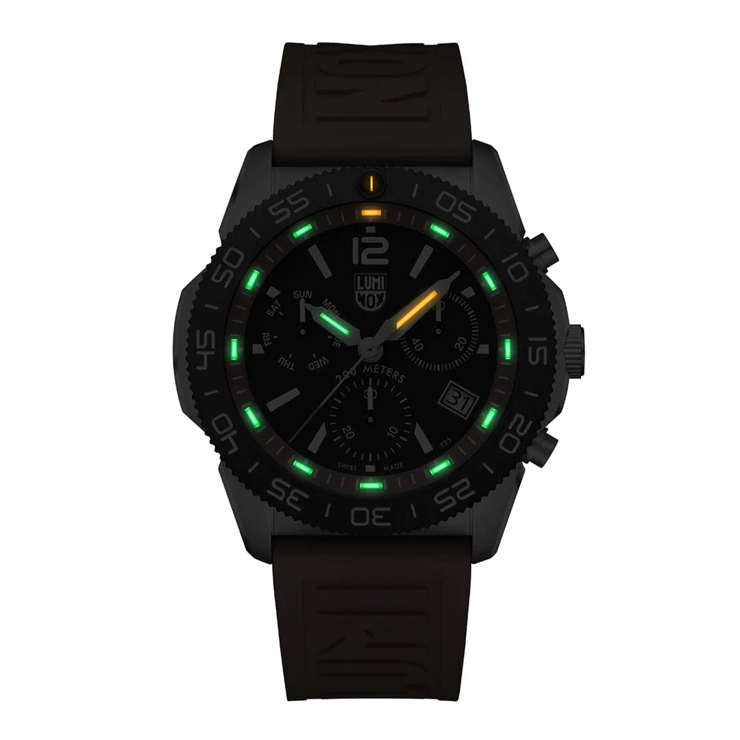 Pacific Diver Chrono - Orange by Luminox | Time Keeper.
