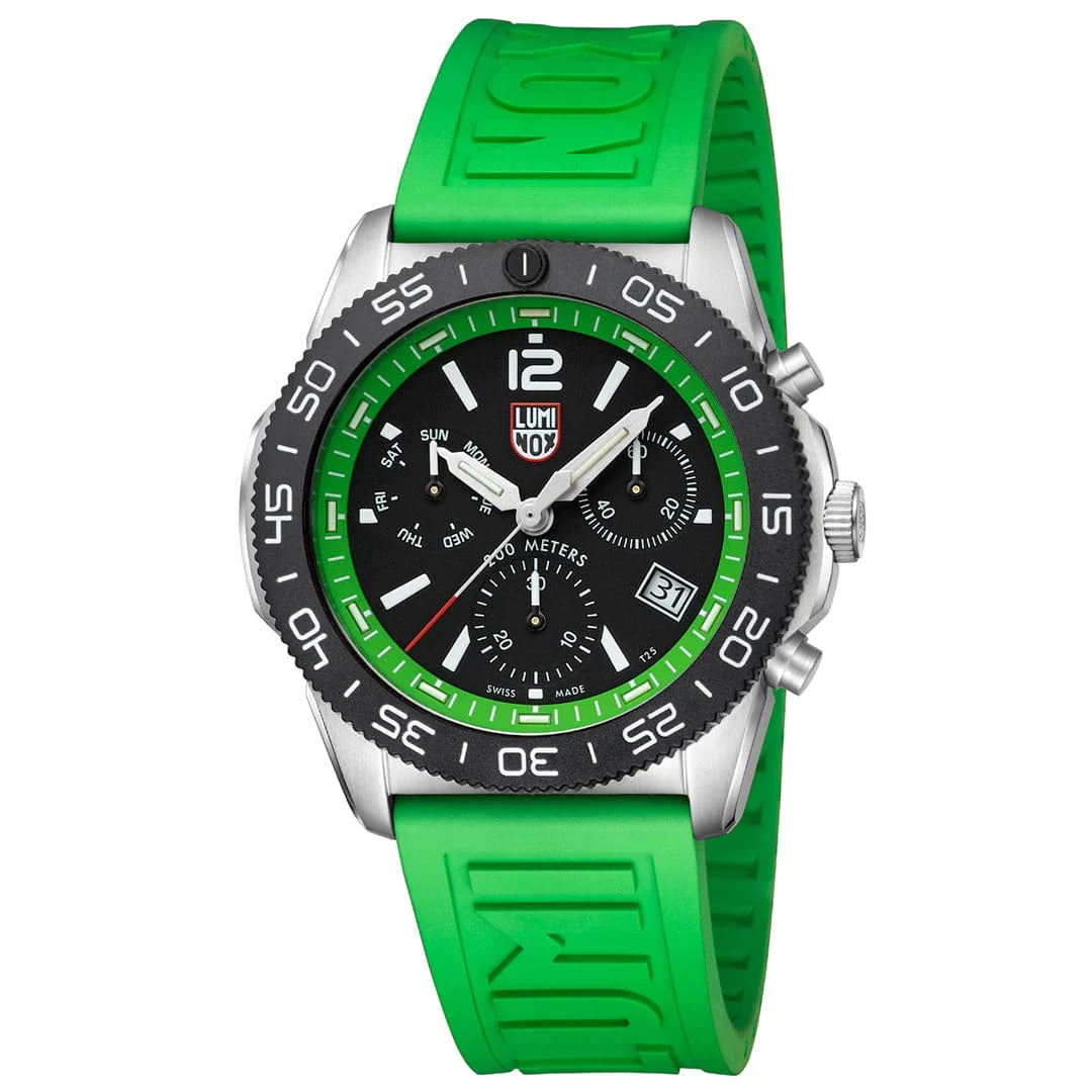 Pacific Diver Chrono - Green by Luminox | Time Keeper.