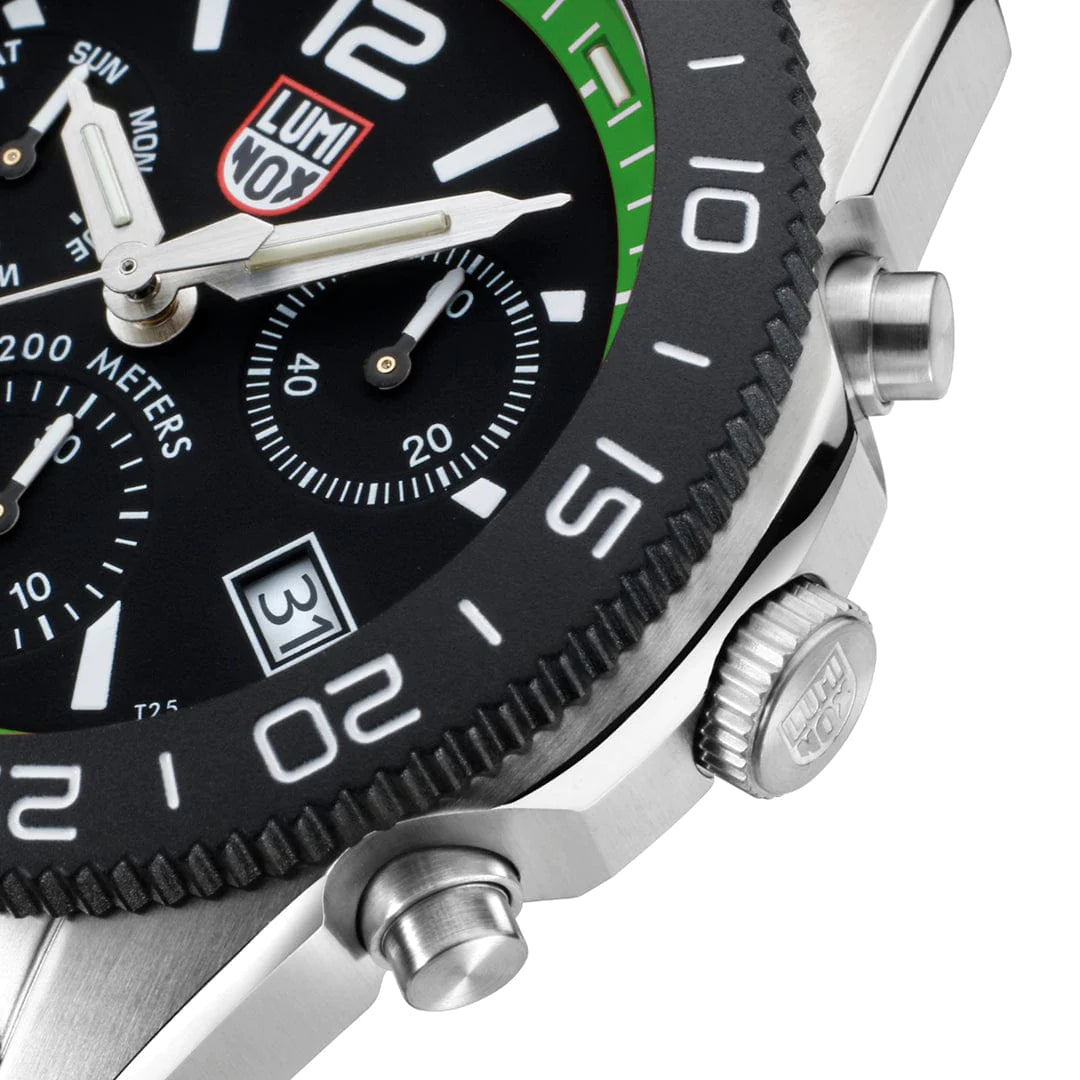 Pacific Diver Chrono - Green by Luminox | Time Keeper.