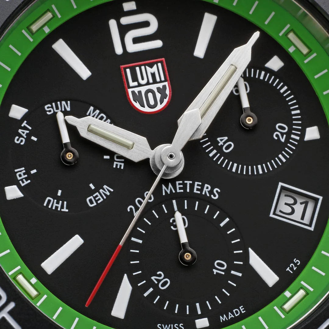 Pacific Diver Chrono - Green by Luminox | Time Keeper.