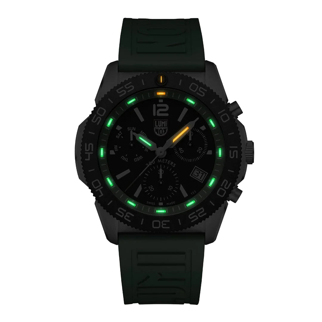 Pacific Diver Chrono - Green by Luminox | Time Keeper.