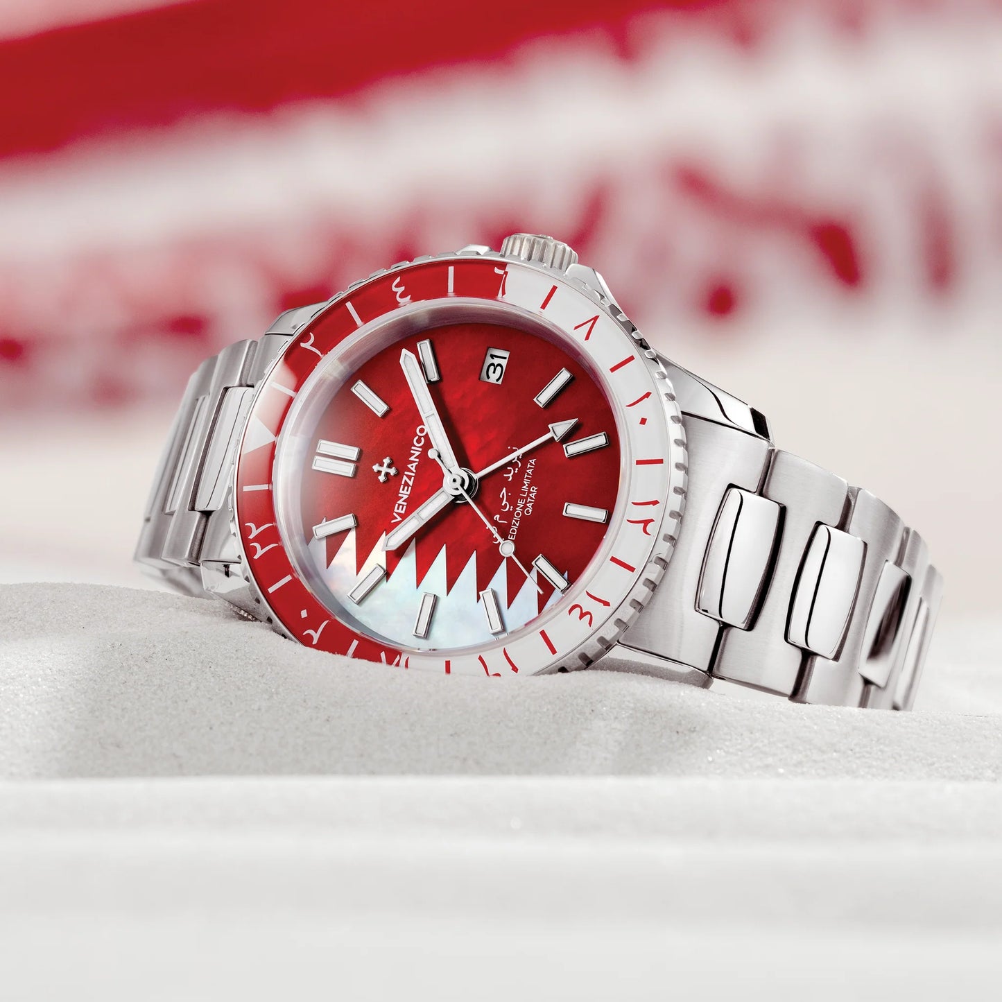 Nereide GMT – Qatar Edition 39mm