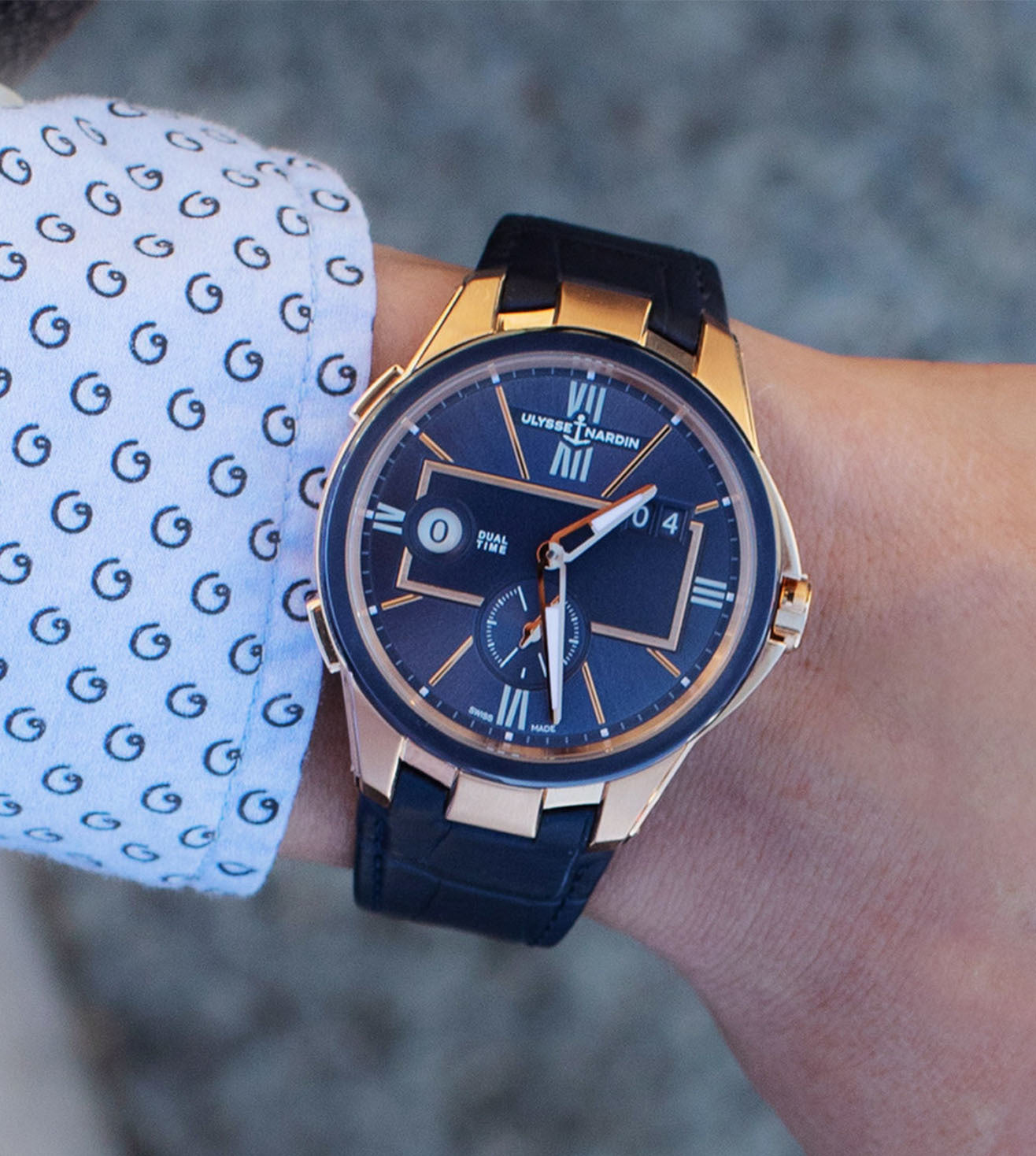 Blast Dual Time 42mm by Ulysse Nardin | Time Keeper.