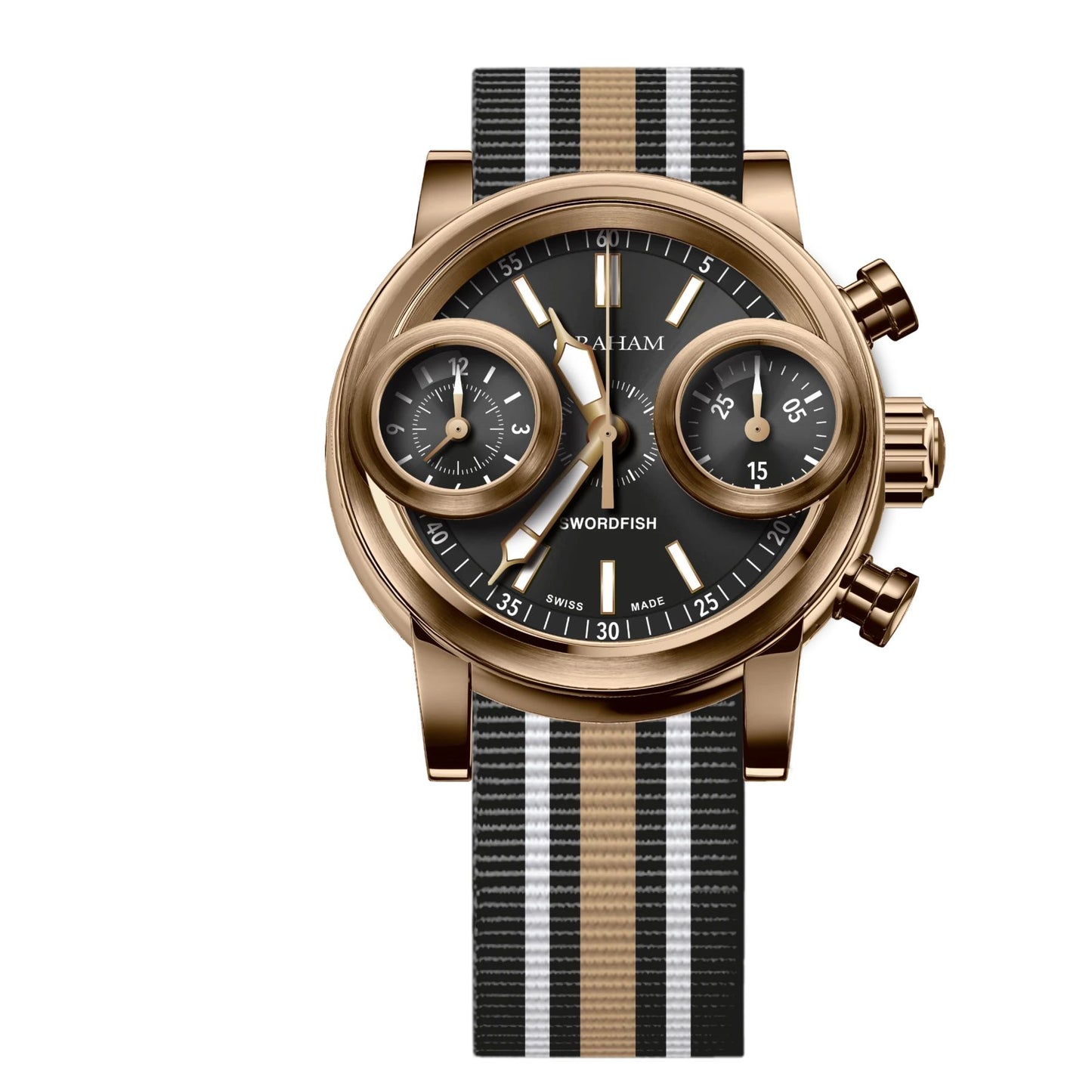 Swordfish Bronze Black by Graham | Time Keeper.