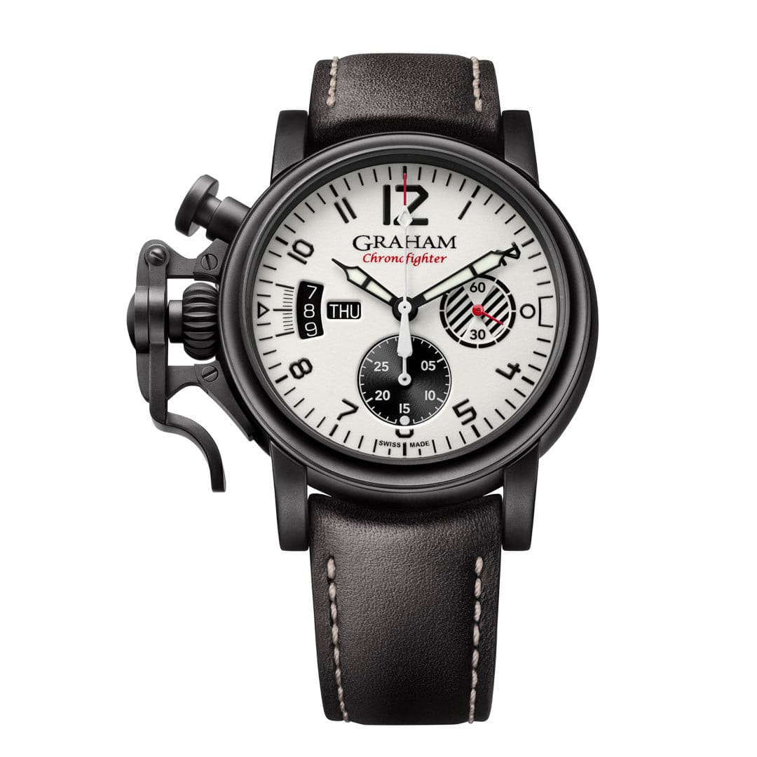 Chronofighter Vintage - White by Graham | Time Keeper.