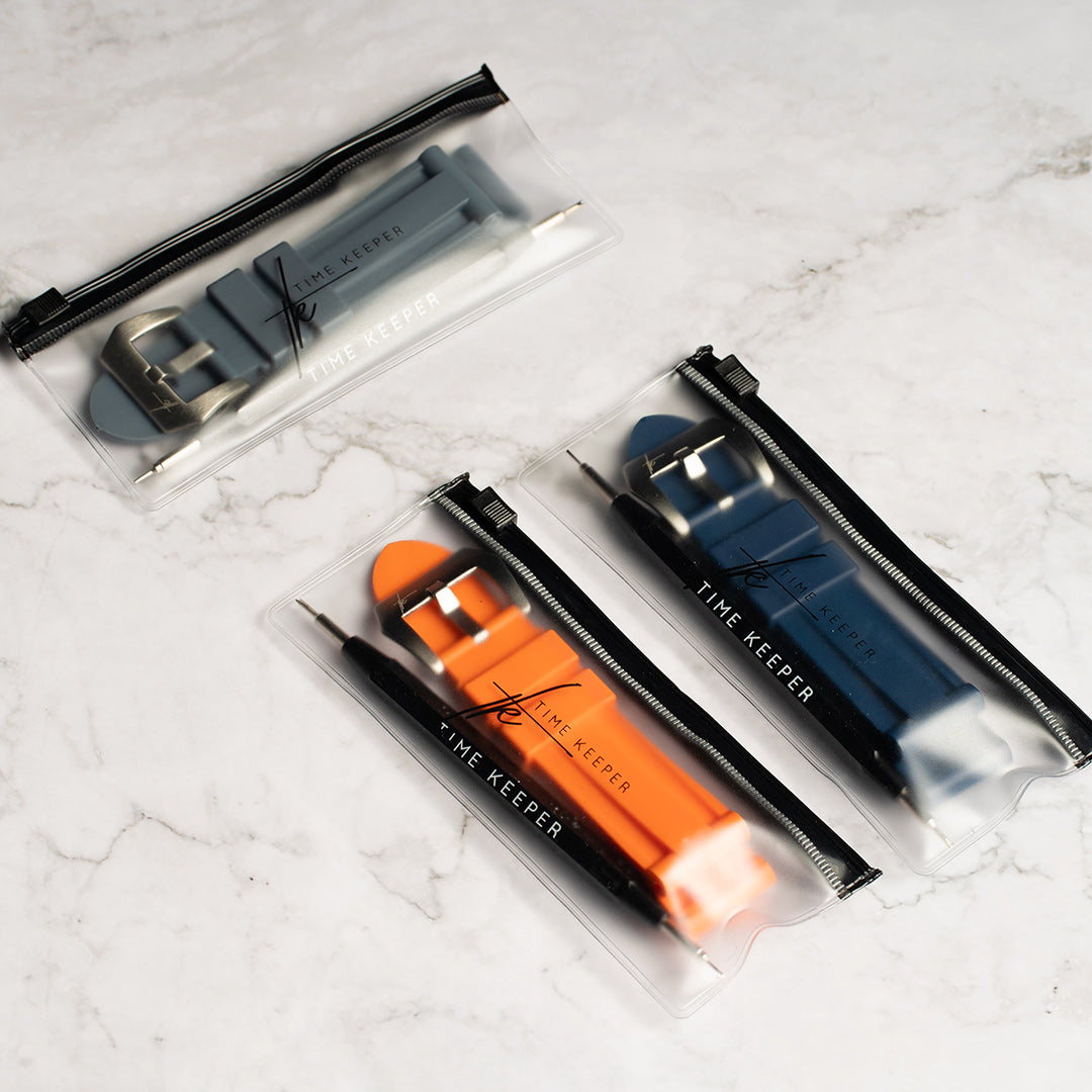 22mm Bundle Deal - TK Rubber Strap by Time Keeper | Time Keeper.
