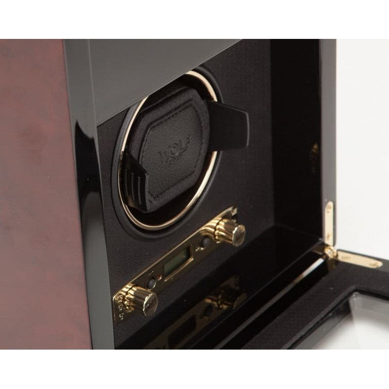 Savoy Single Winder With Storage by Wolf | Time Keeper.