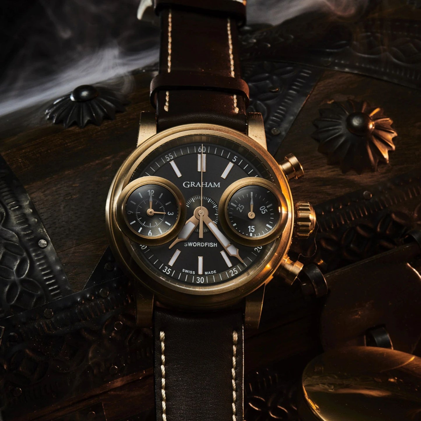 Swordfish Bronze Black by Graham | Time Keeper.