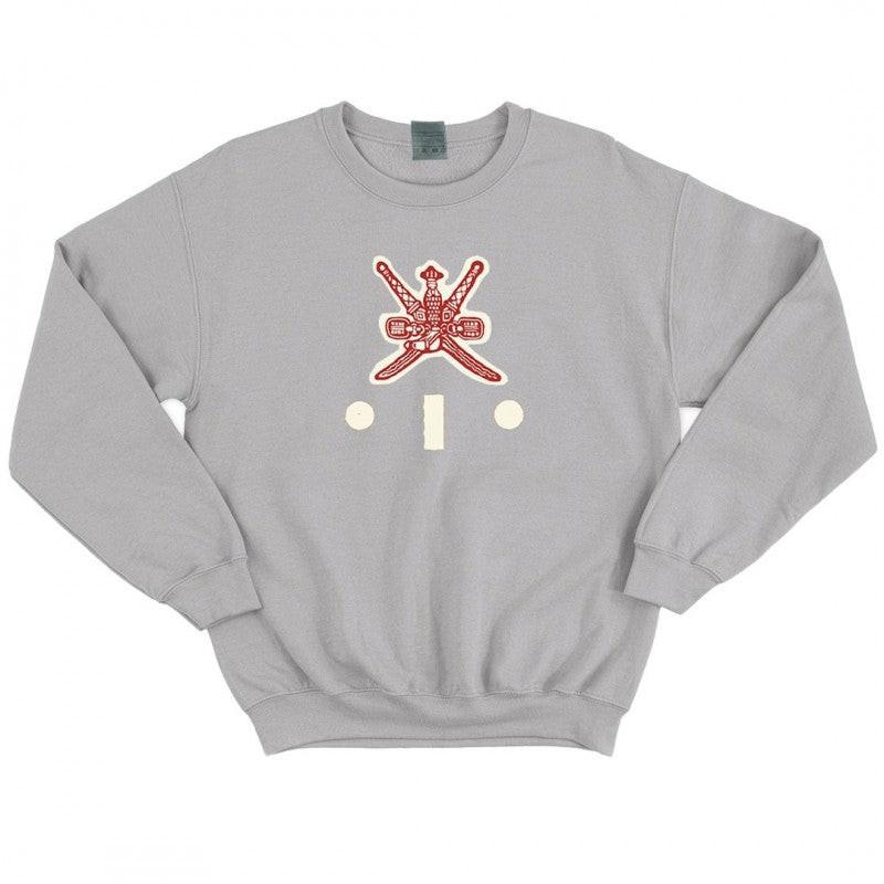 OMAN Red Pullover by Time Keeper | Time Keeper.