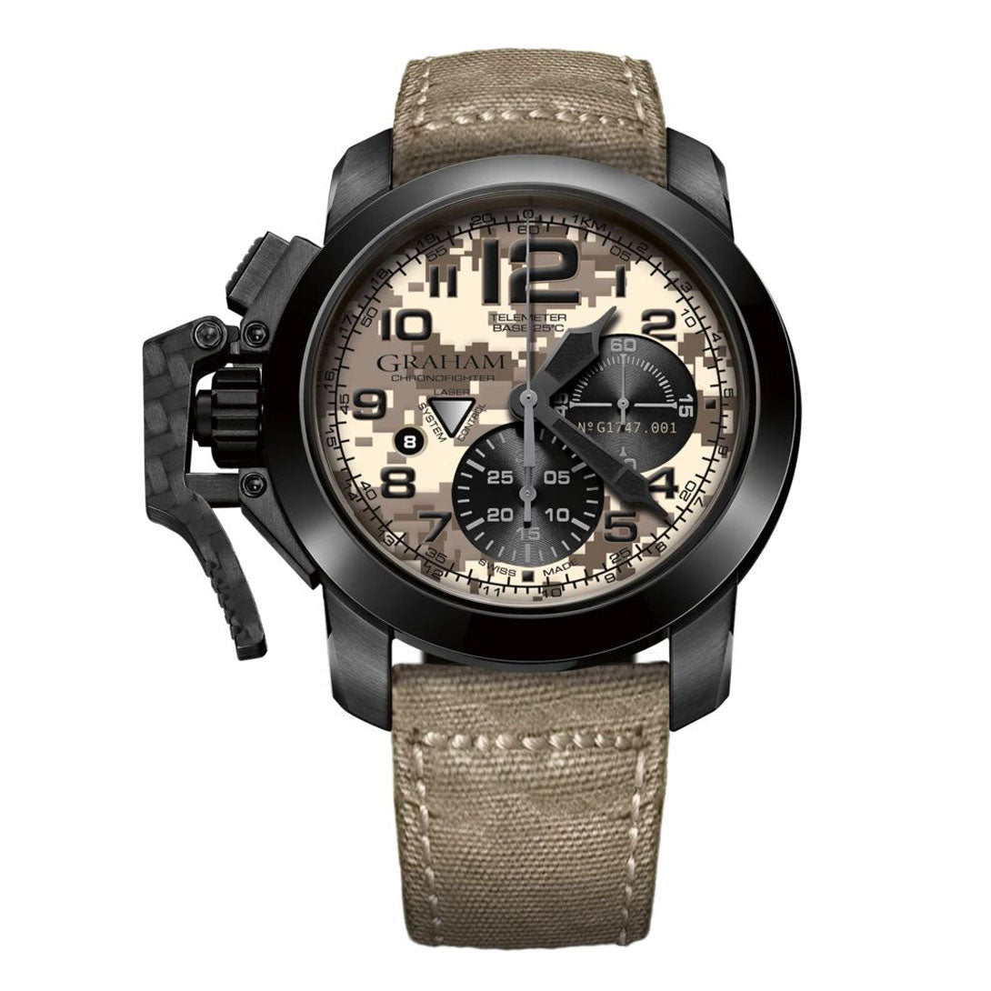 Chronofighter Black Arrow Digicamo by Graham | Time Keeper.