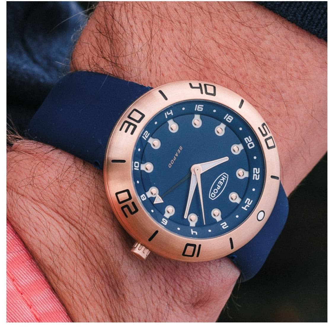 Seapod Bronze Sylvia by Ikepod | Time Keeper.
