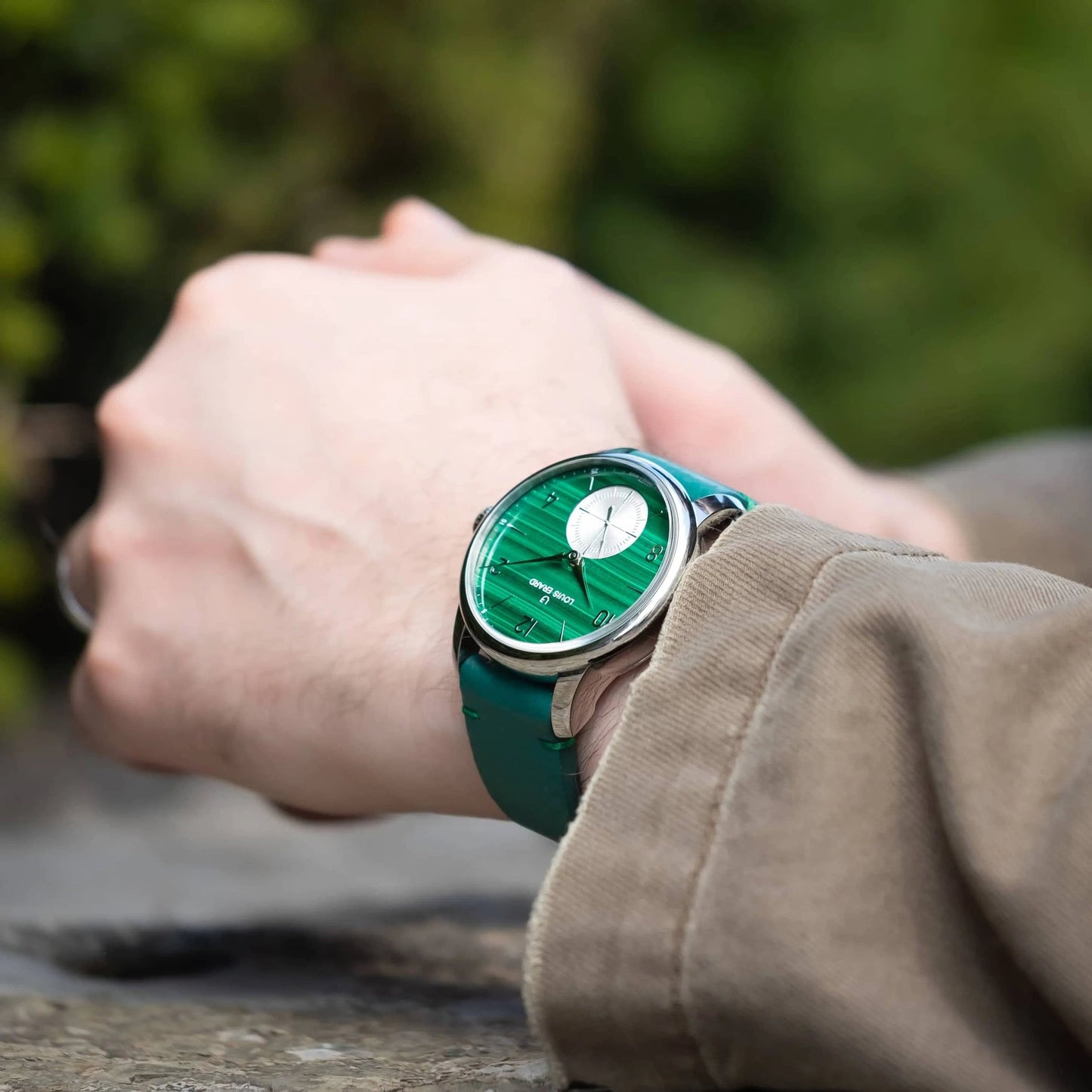 Petite Seconde Malachite by Louis Erard | Time Keeper.
