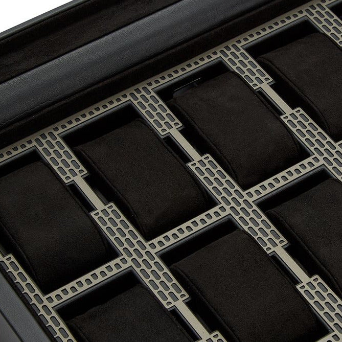Axis 15pc Watch Box - Powder Coated by  Wolf |  Time Keeper.