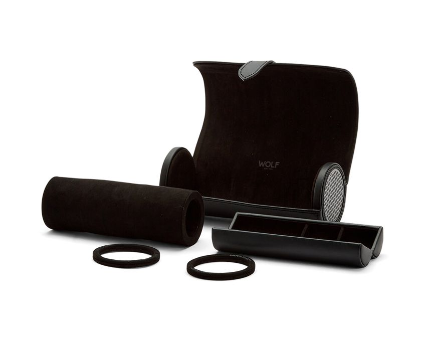 Axis Triple Watch Roll - Powder Coat by Wolf | Time Keeper.
