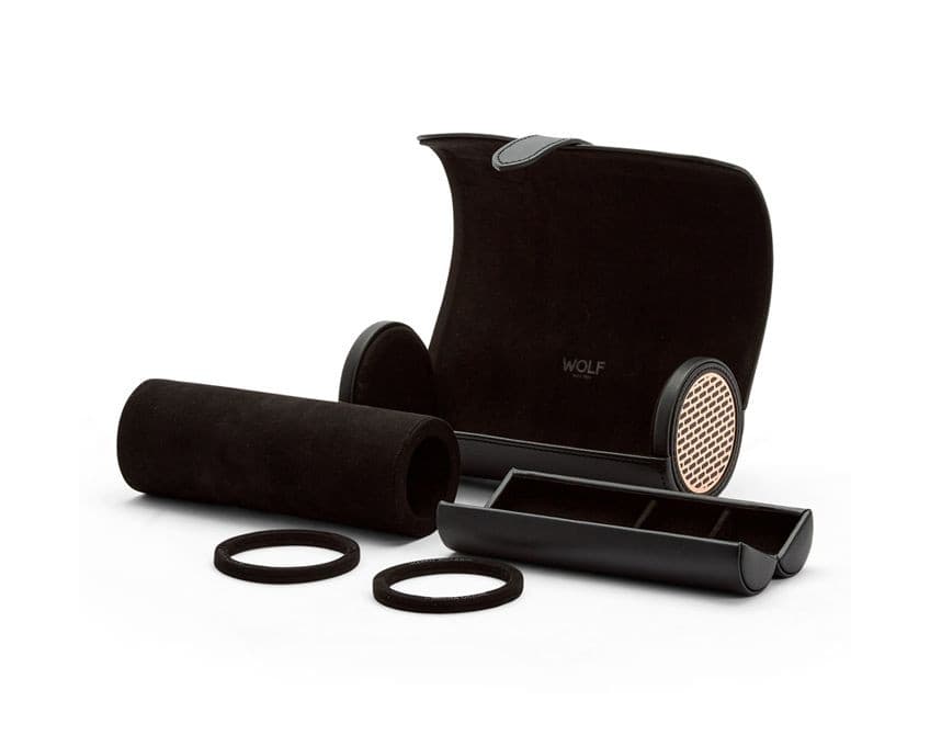 Axis Triple Watch Roll - Copper by Wolf | Time Keeper.