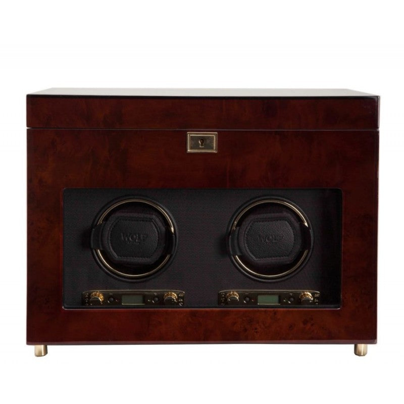 Savoy Double Winder With Storage by Wolf | Time Keeper.