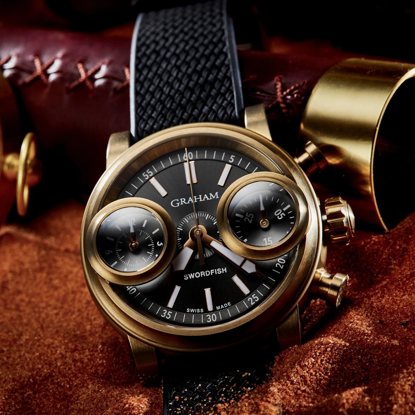 Swordfish Bronze Black by Graham | Time Keeper.