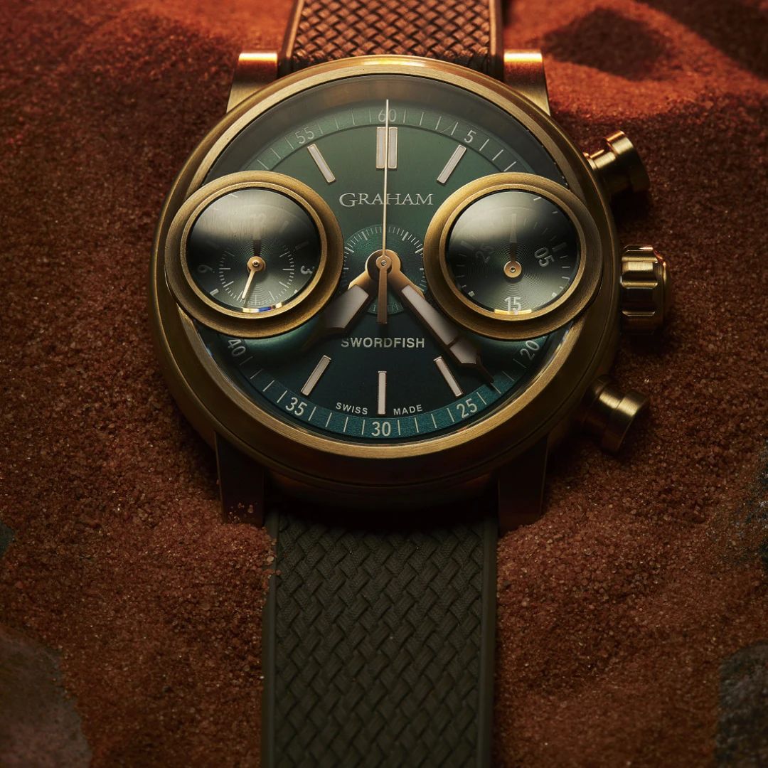 Swordfish Bronze Green by Graham | Time Keeper.