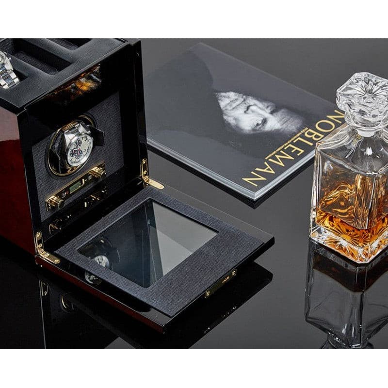 Savoy Single Winder With Storage by Wolf | Time Keeper.