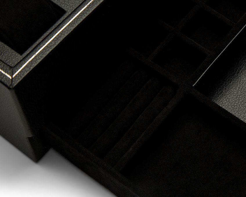 British Racing 10pc Watch Box With Storage by Wolf | Time Keeper.