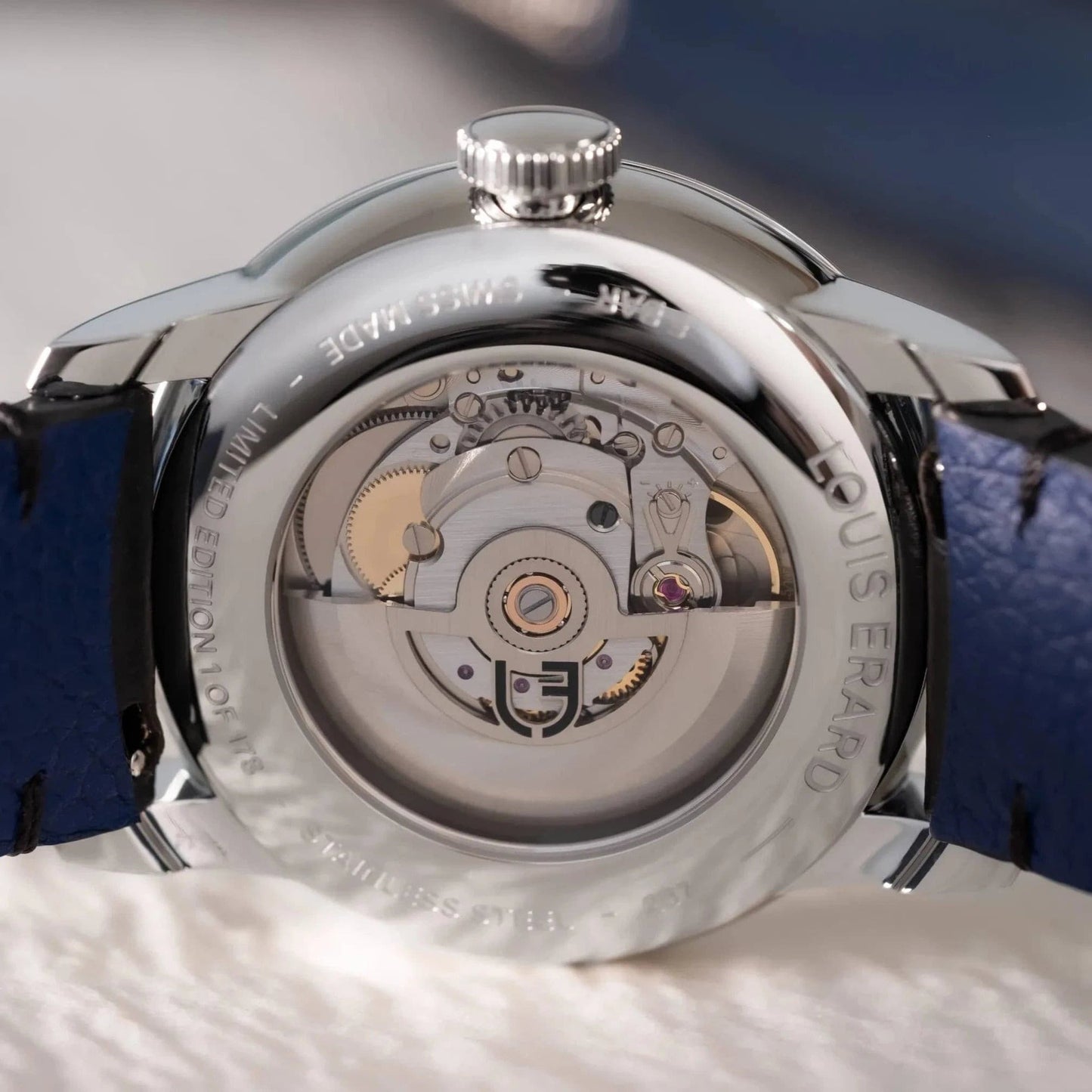 Le Régulateur LE x Massena LAB Gold by Louis Erard | Time Keeper.