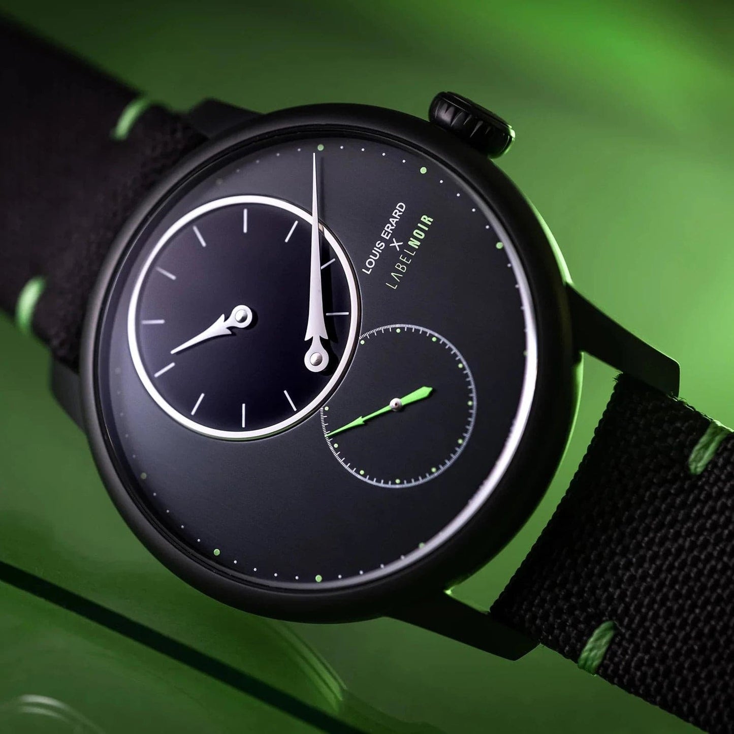 Excellence Le Régulateur x Label Noir by Louis Erard | Time Keeper.