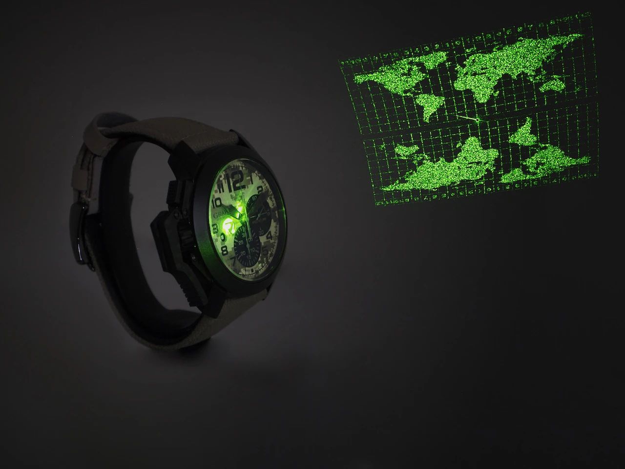 Chronofighter Black Arrow Digicamo by Graham | Time Keeper.