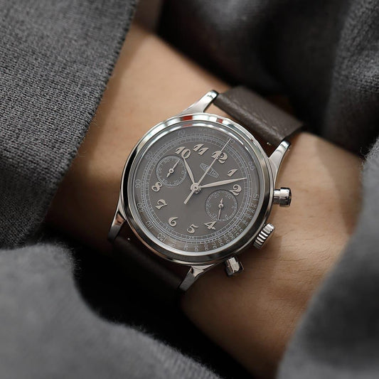 Vintage Chrono - Gray by TimeThis | Time Keeper.