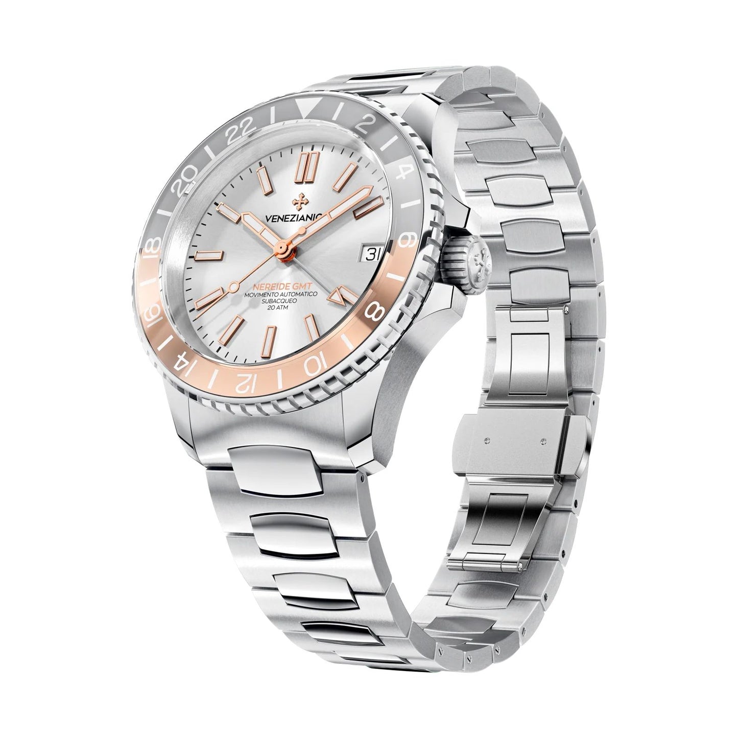Nereide GMT – 39mm by Venezianico | Time Keeper.