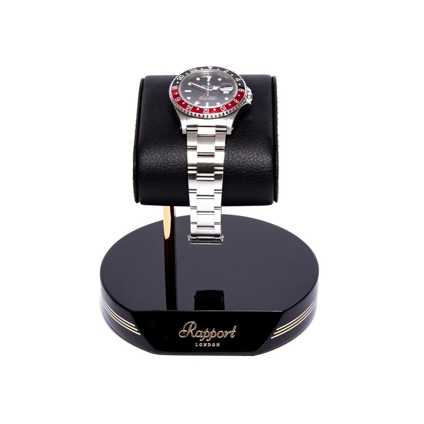 Formula Watch Stand - Black Gold by Rapport London | Time Keeper.