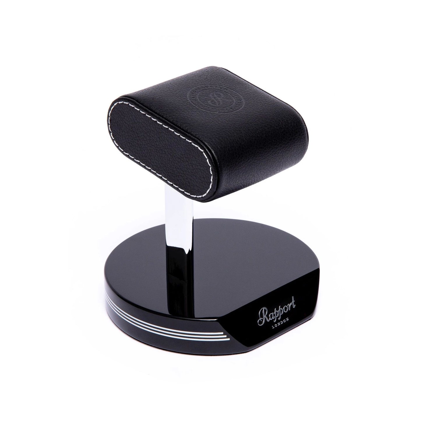 Formula Watch Stand - Black Silver by Rapport London | Time Keeper.
