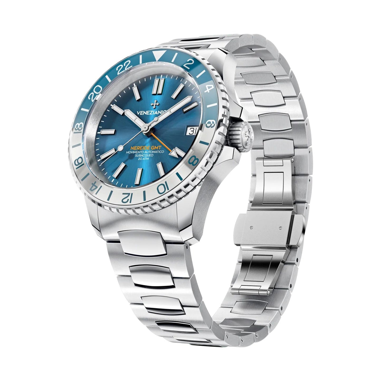 Nereide GMT – 39mm by Venezianico | Time Keeper.