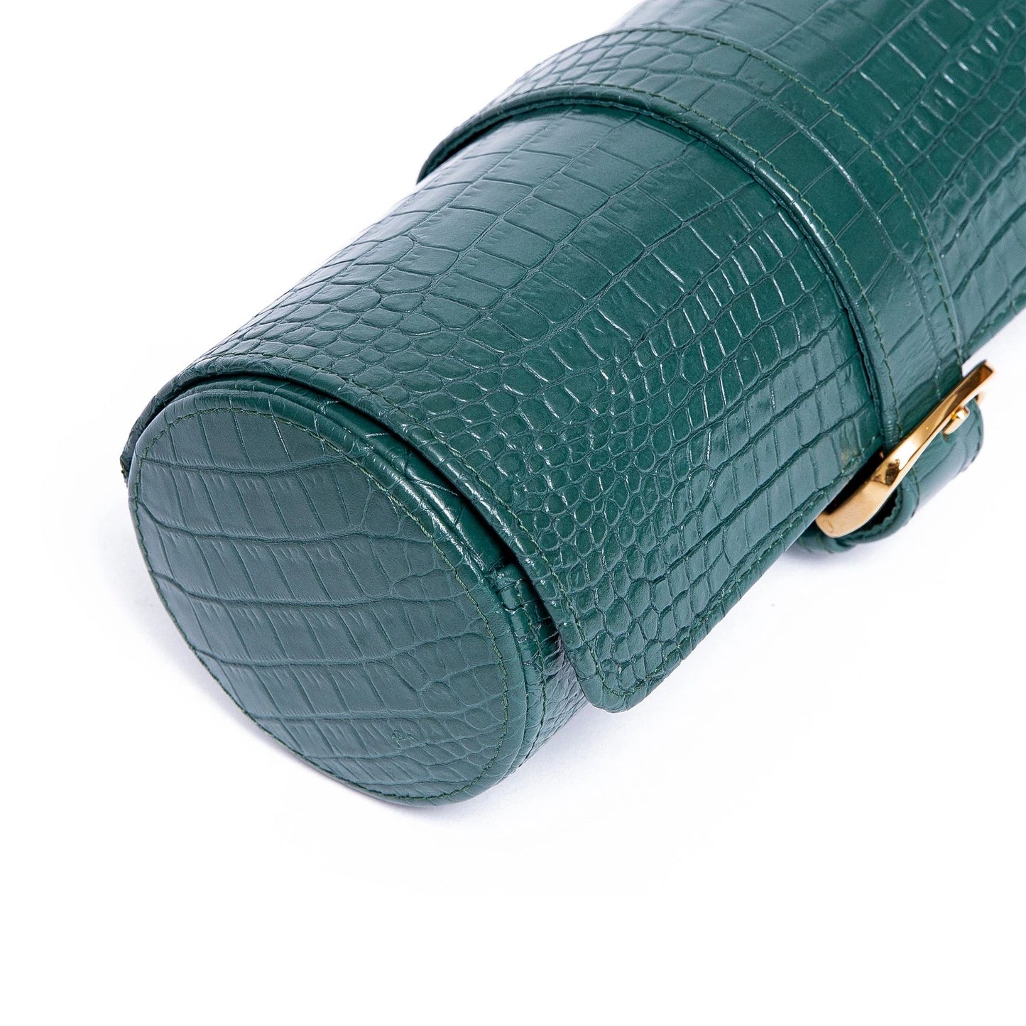 Brompton 3 Watch Roll - Green by Rapport London | Time Keeper.