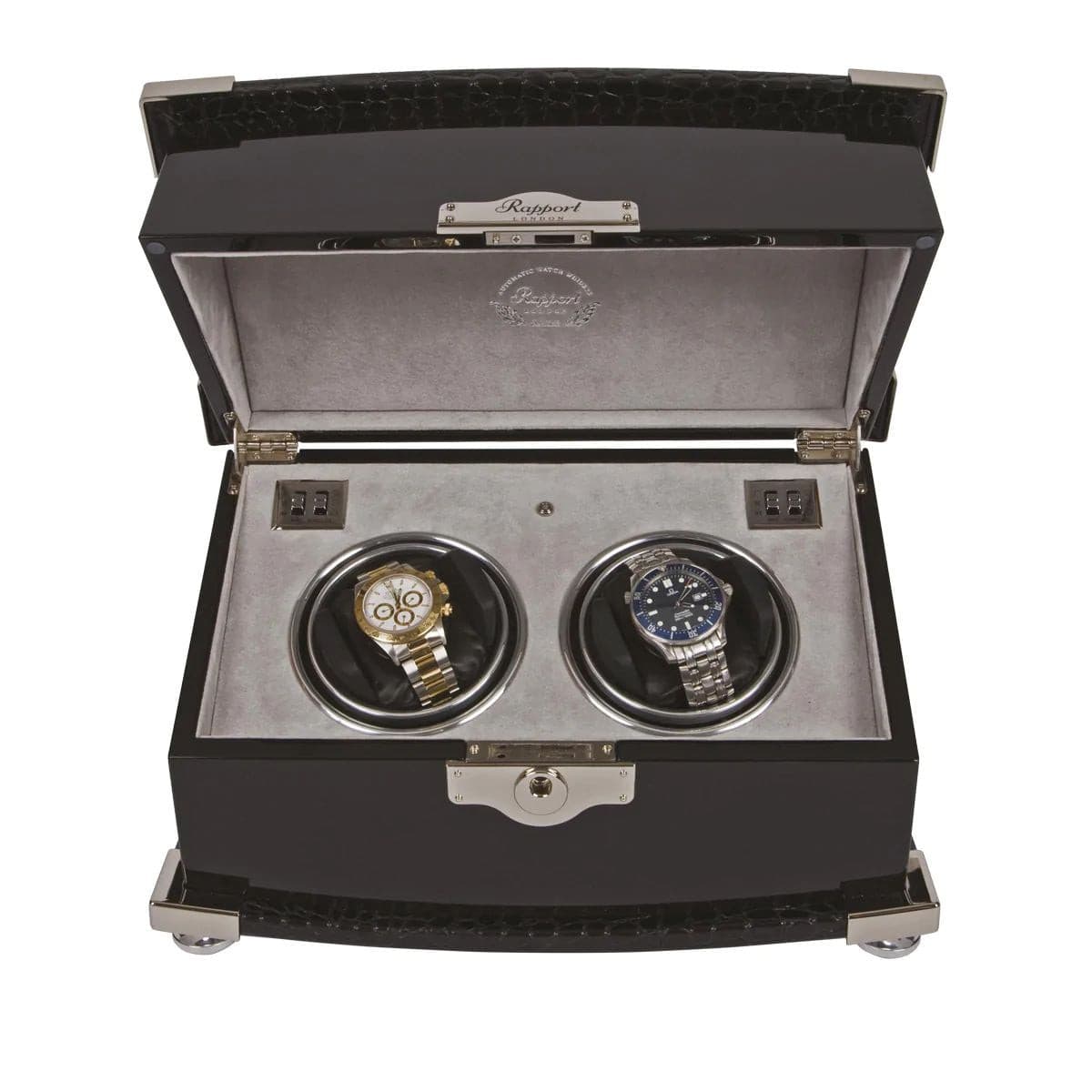 Serpentine Duo Watch Winder by Rapport London | Time Keeper.