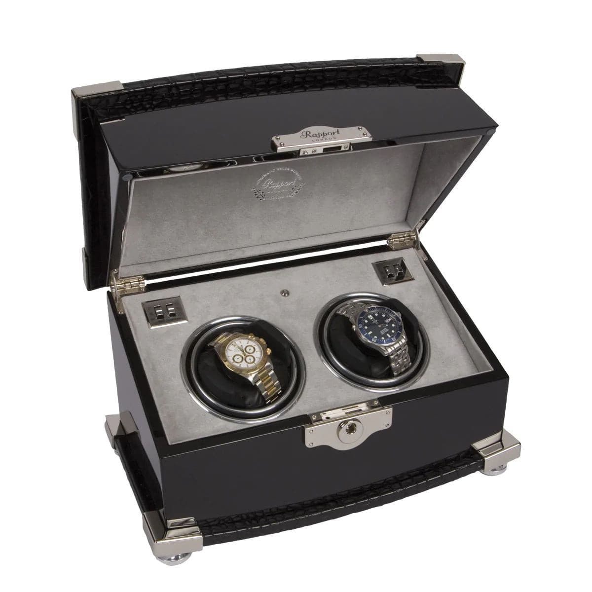 Serpentine Duo Watch Winder by Rapport London | Time Keeper.
