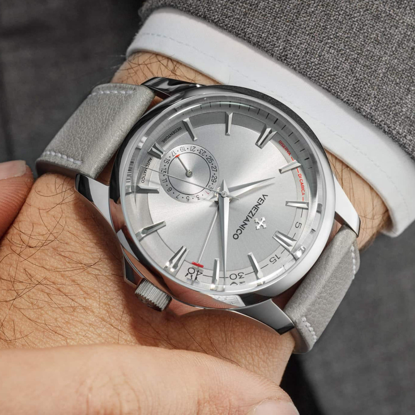 Riserva di Carica – 40mm by  Venezianico |  Time Keeper.