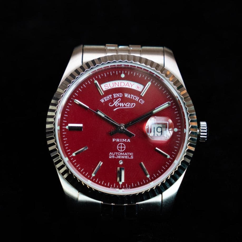 Classic 41 Maroon by West End | Time Keeper.