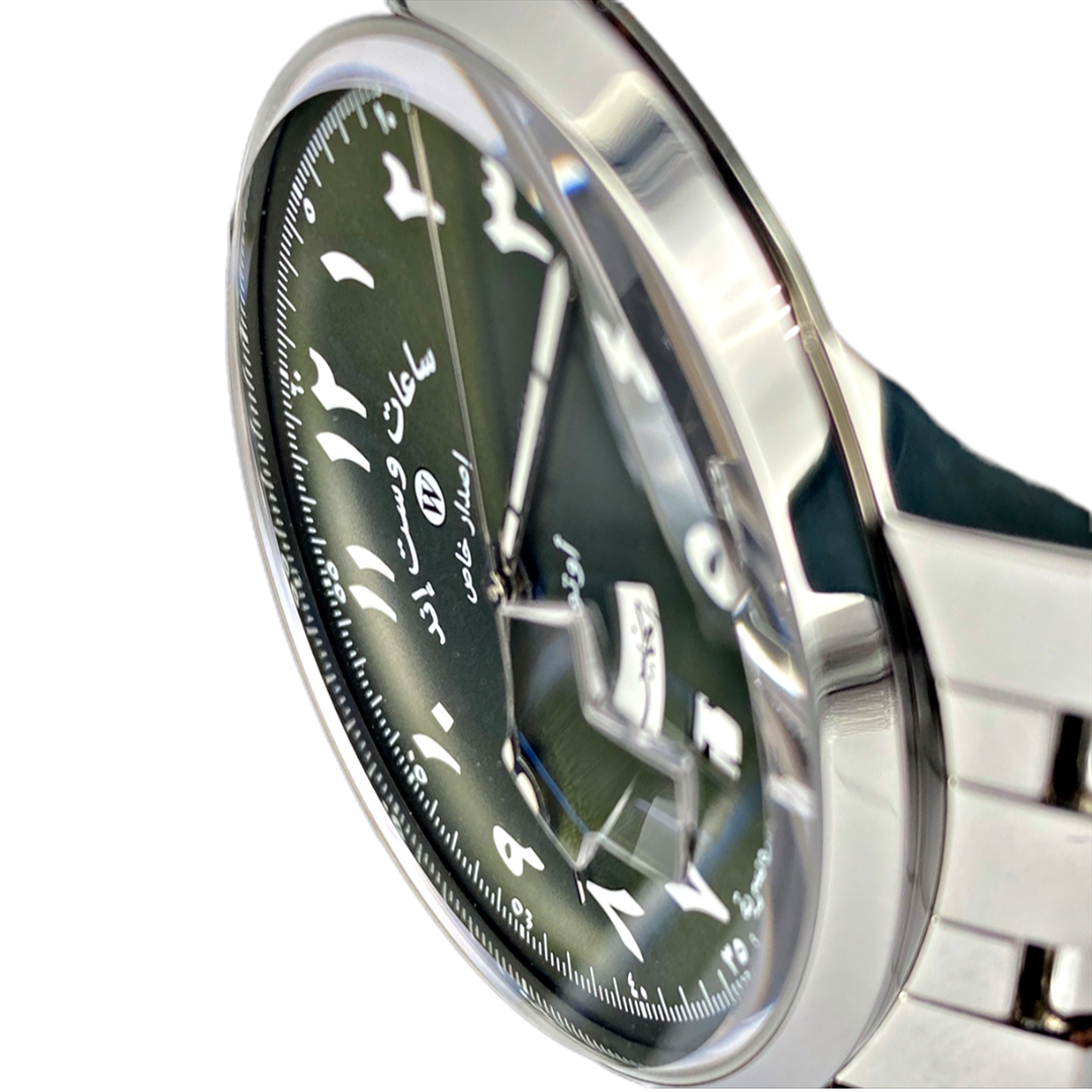 Silk Road I Special Edition - Green on SS by West End | Time Keeper.