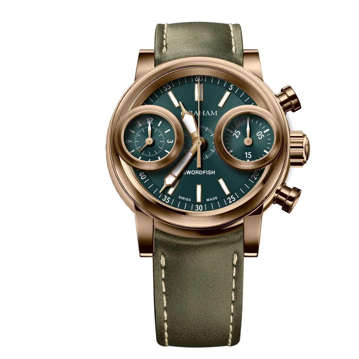 Swordfish Bronze Green by Graham | Time Keeper.
