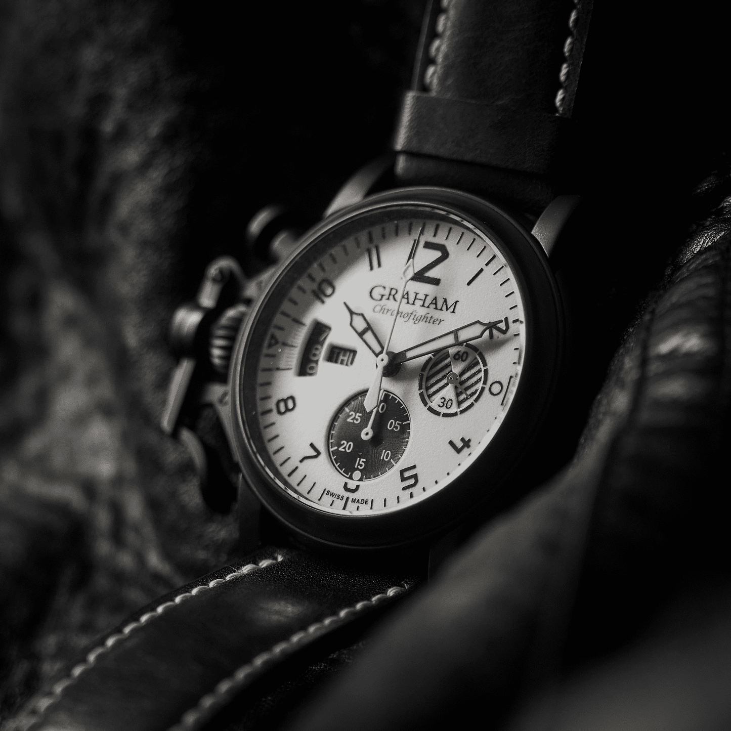 Chronofighter Vintage - White by Graham | Time Keeper.