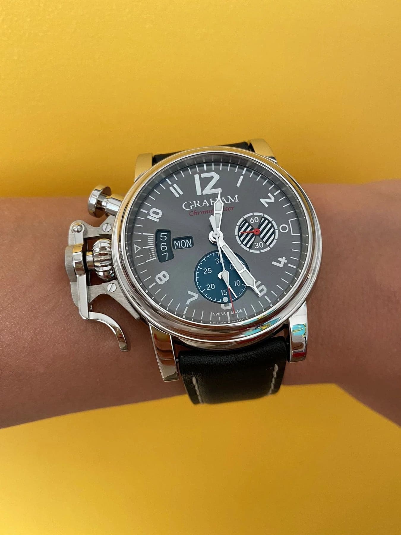 Chronofighter Vintage - Gray by Graham | Time Keeper.