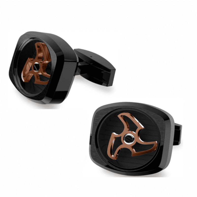 Rhone PVD Black by Cufflinks | Time Keeper.