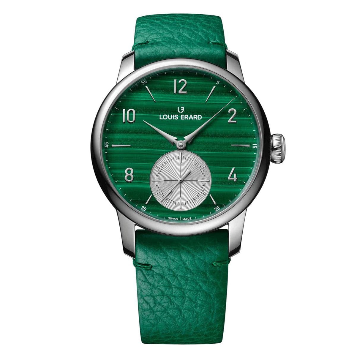 Petite Seconde Malachite by Louis Erard | Time Keeper.