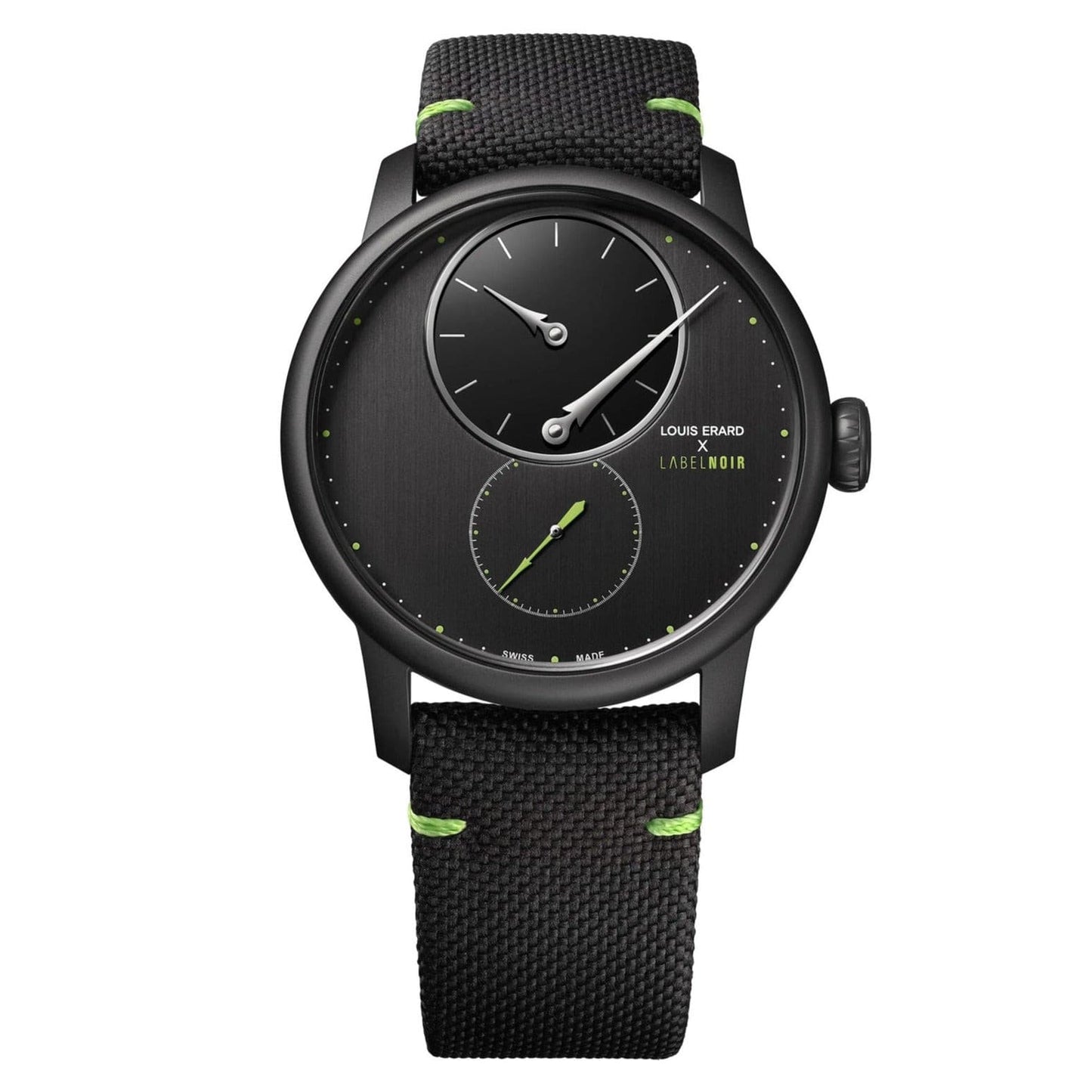 Excellence Le Régulateur x Label Noir by Louis Erard | Time Keeper.