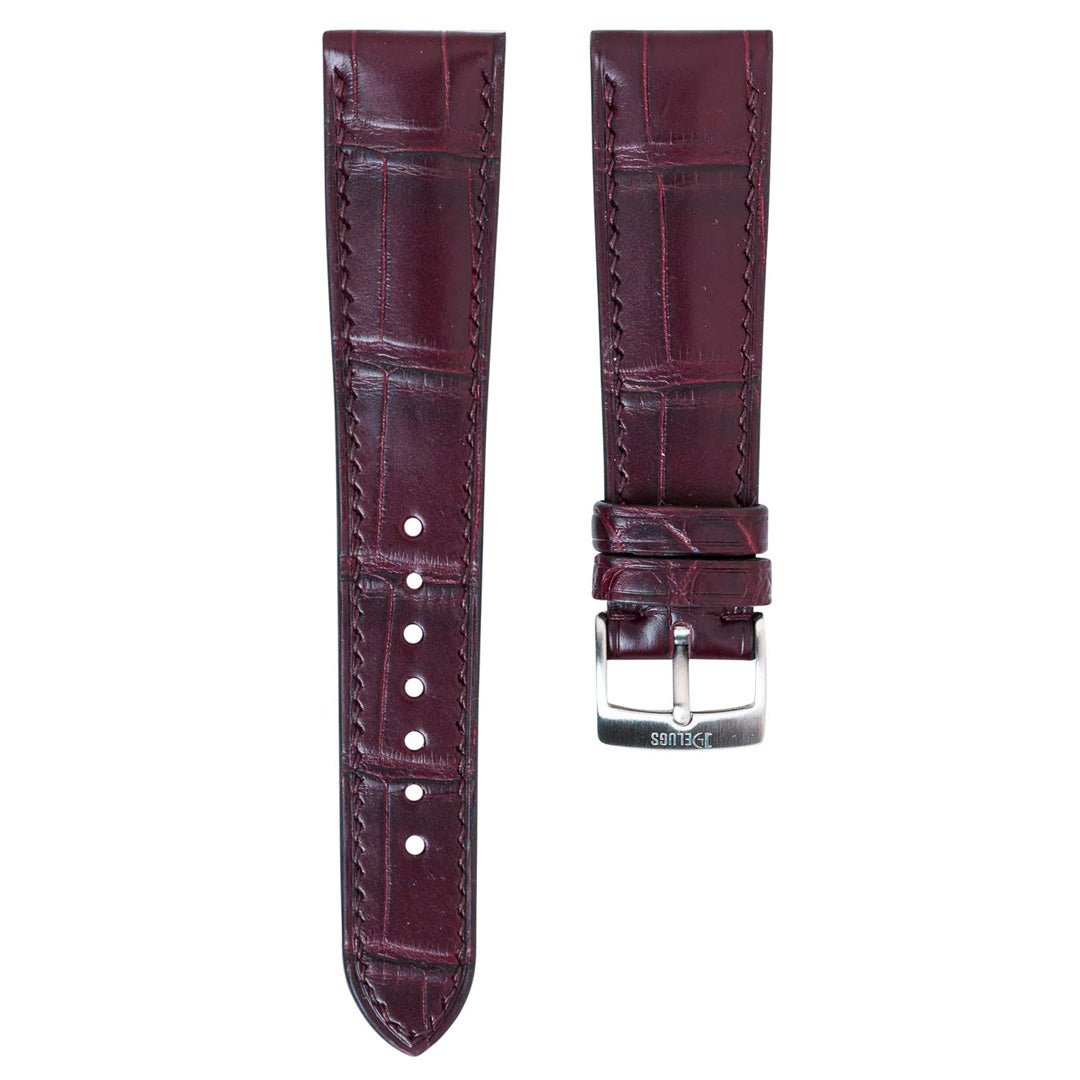 Matte Mahogany Alligator Signature Strap