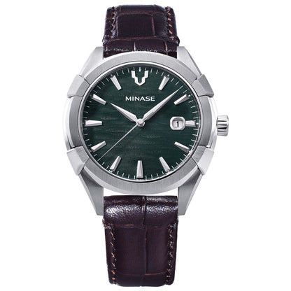 Uruga 42mm Leather - Green