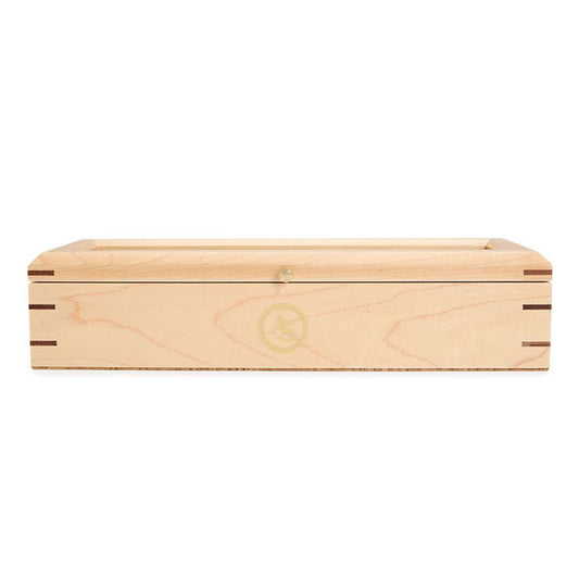 Analog Shift 5pc Watch Box - Natural Wood