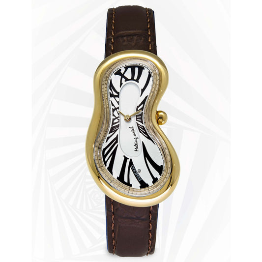 Melting Watch Gold White